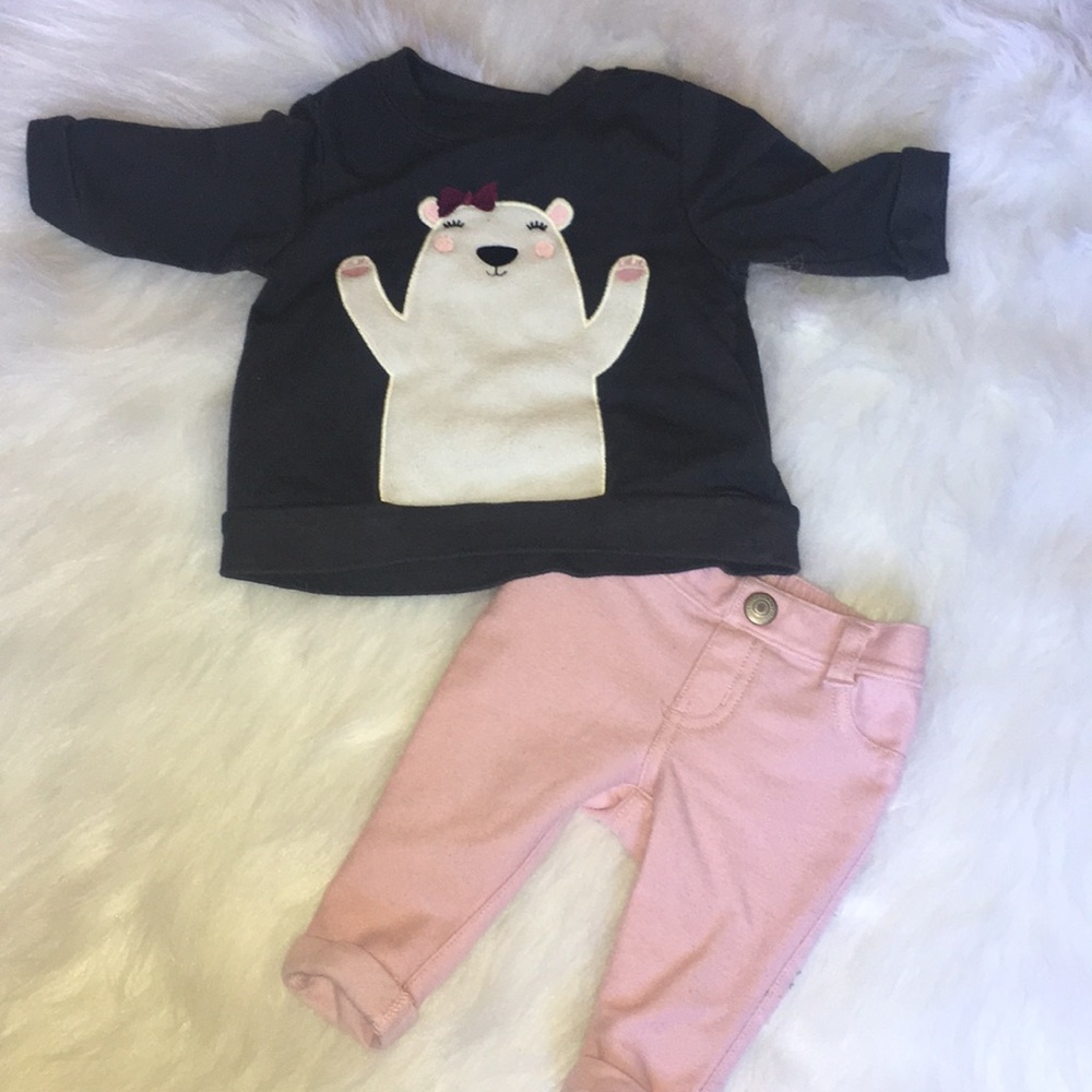 Baby girl winter outfit